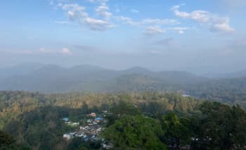 Soligas village located within the BRTWS in the Western Ghats.