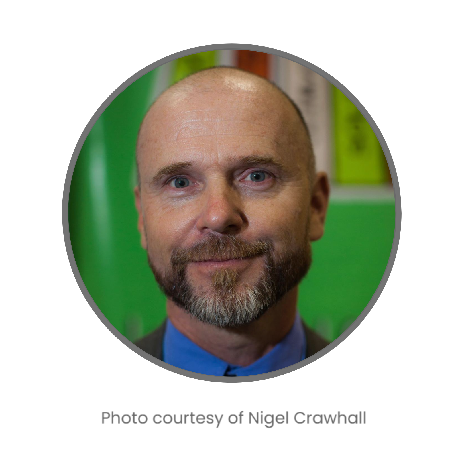 Portrait of Nigel Crawhall
