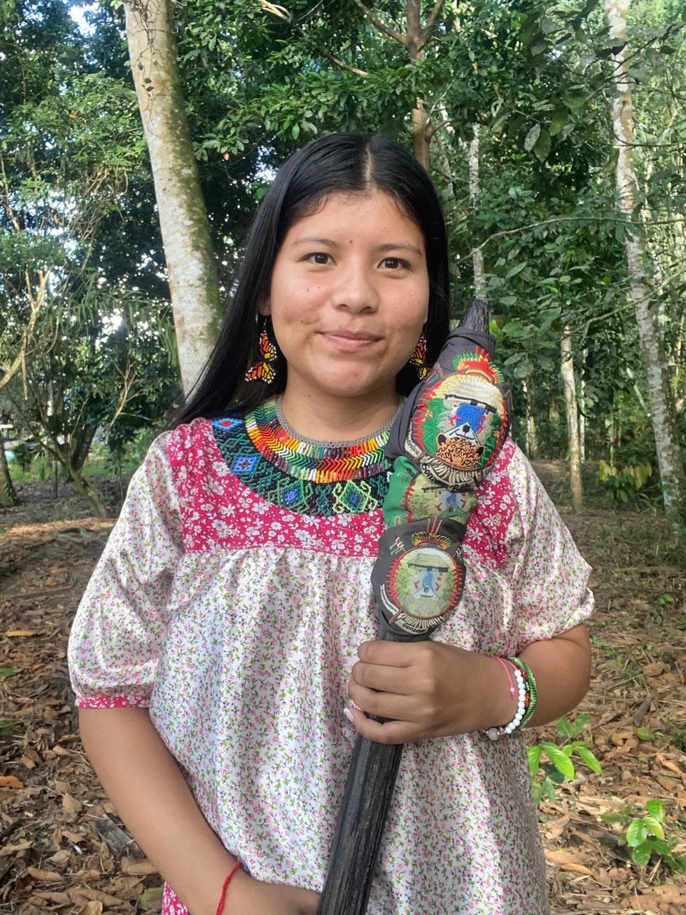 Portrait of Brigitte Escobar Piaguaje