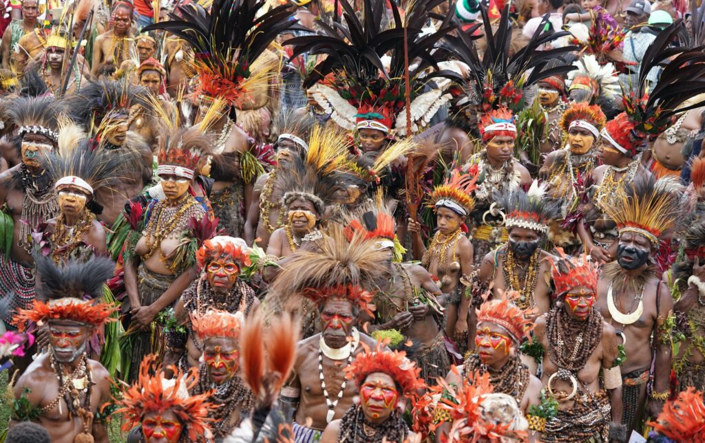 Photo of an indigenous festival