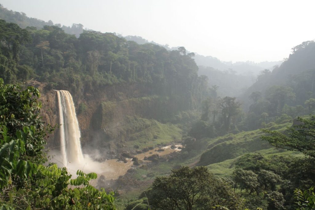 Photo of Ekom Nkam waterfall
