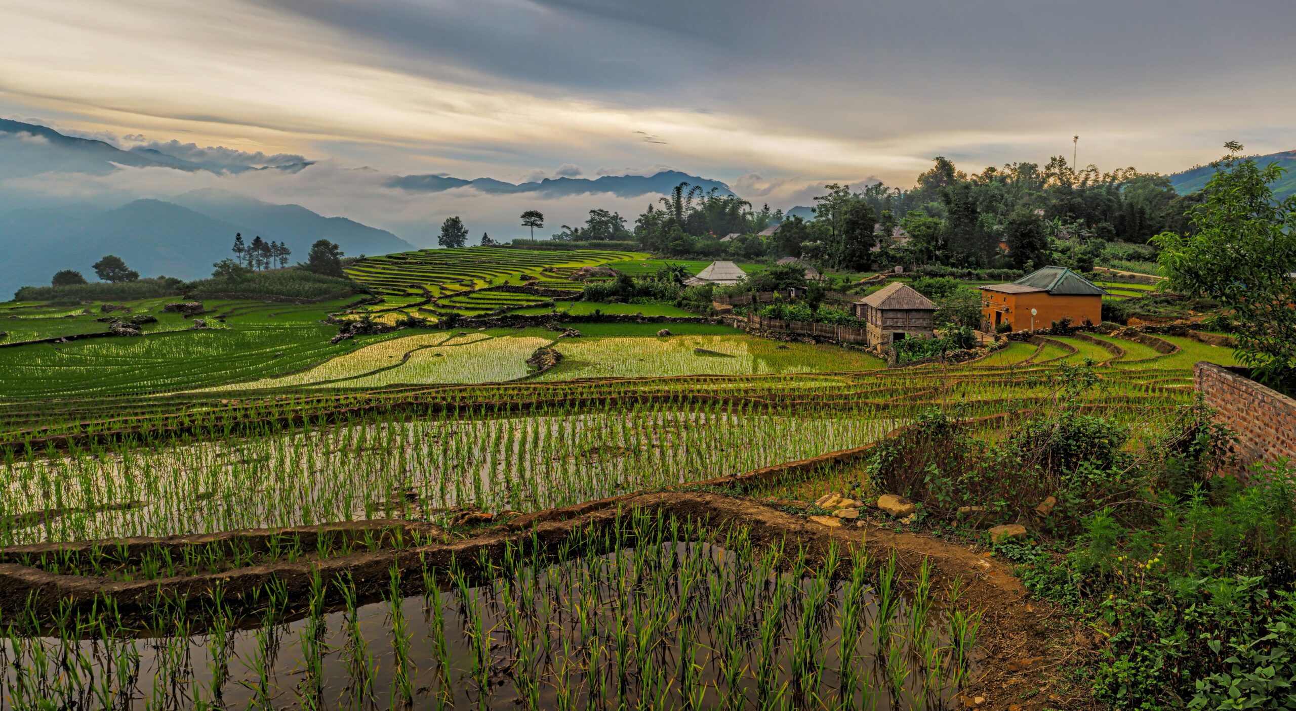 The village of Y Ty is at the extreme north of Vietnam and is well off the normal tourist route. The road overlooks the Chinese border in many places. Photo by Peter Hammer in Unsplash