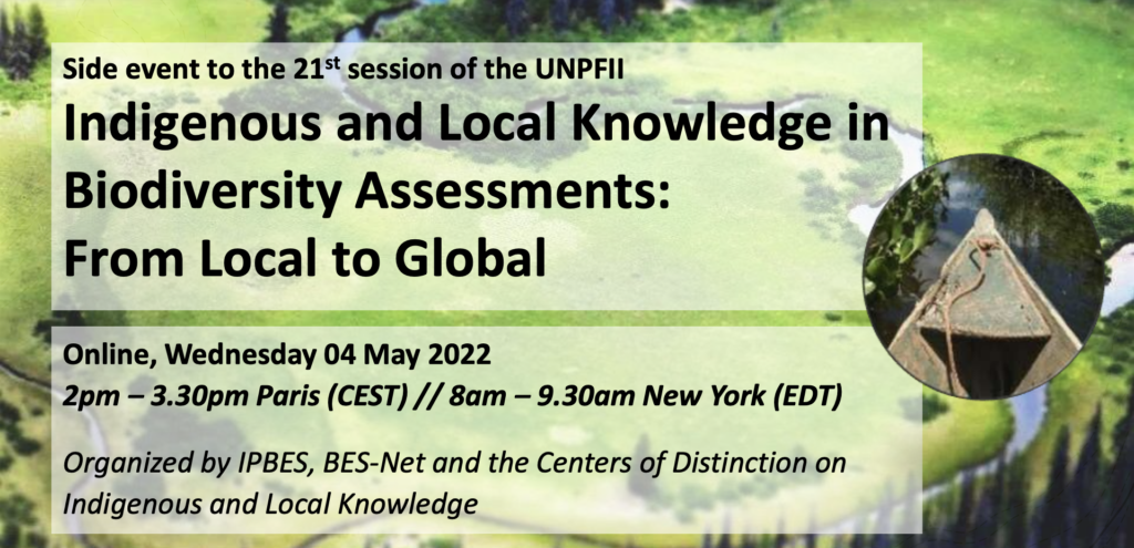 UNPFII Side Event banner