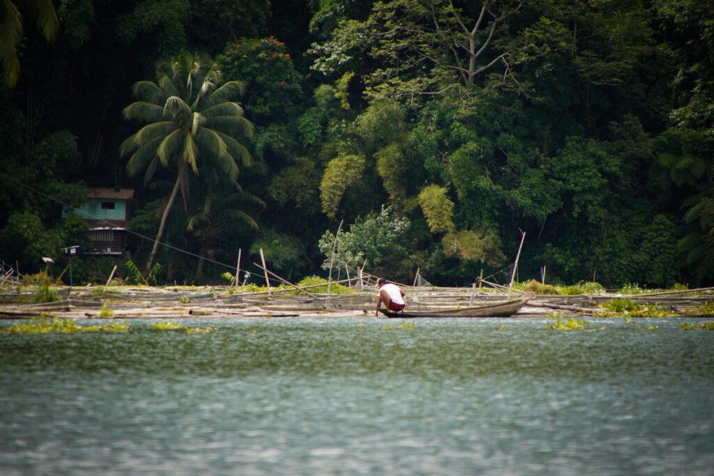 Tranqui scene at Lake Sebu