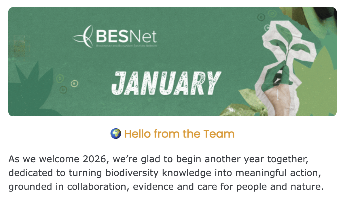 January 2026 BES-Net newsletter