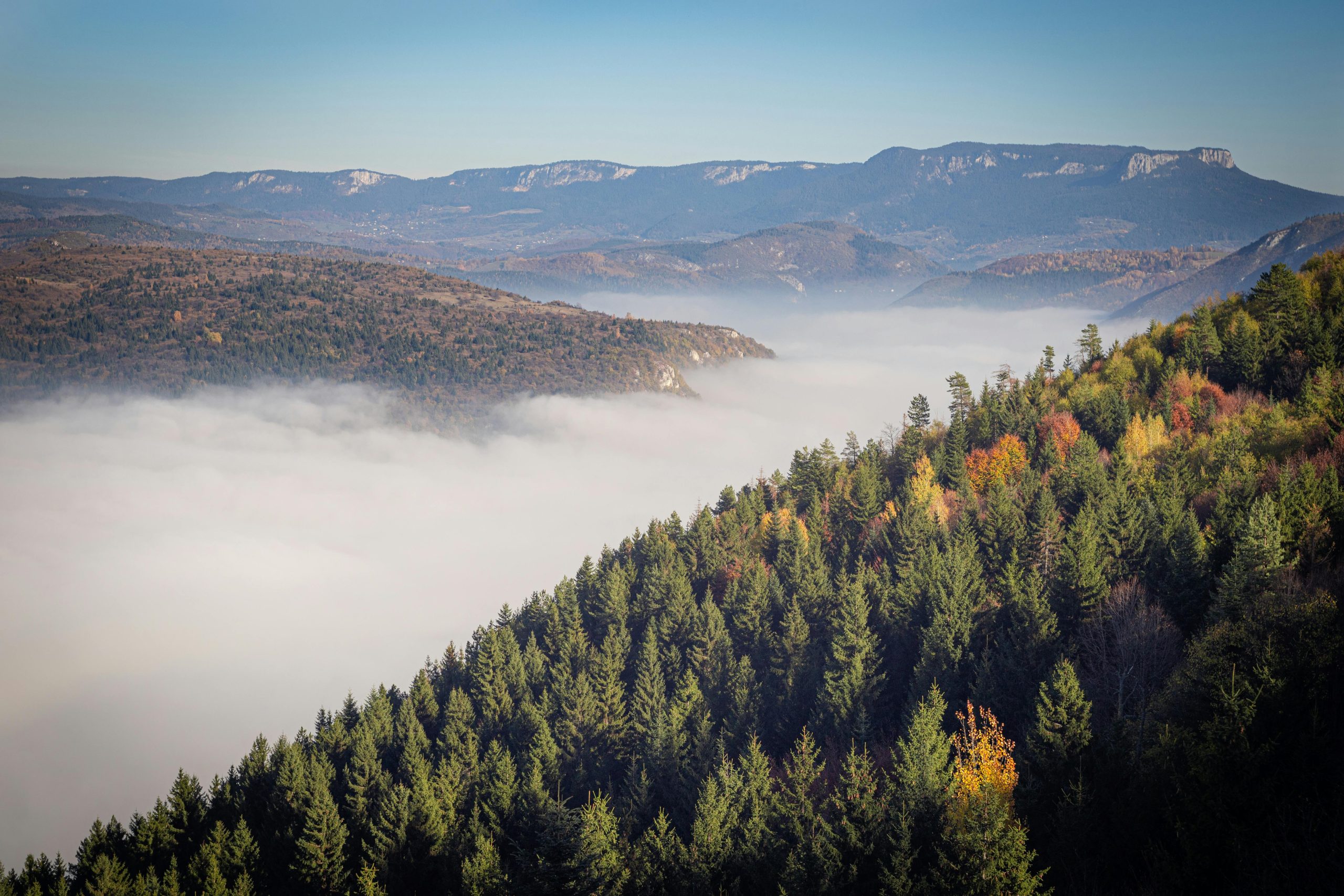 mountain landscape in sarajevo