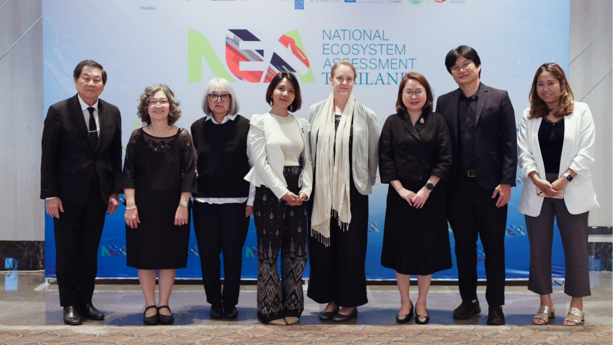 Participants at the launch of Thailand’s first National Ecosystem Assessment for Marine and Coastal Ecosystems, held in Bangkok.
